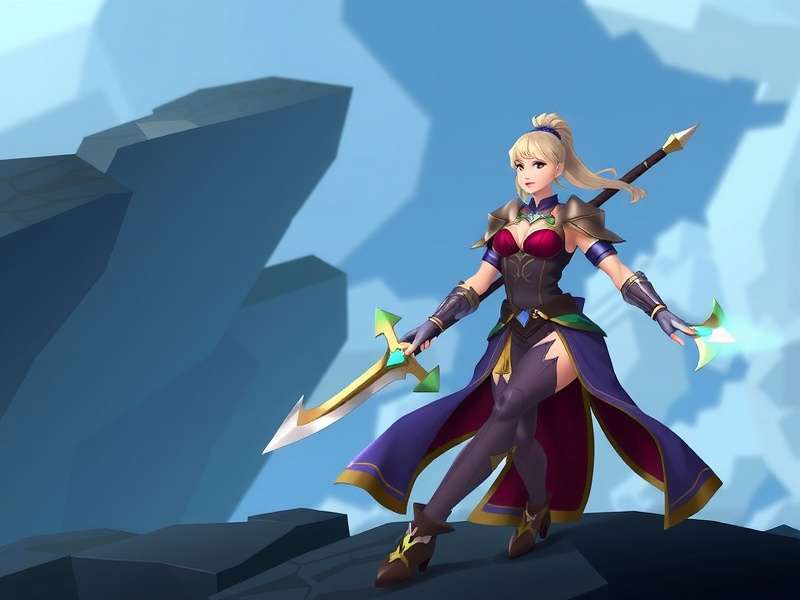 Mystic Vanguard Gladiator Game Scene